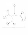 Потолочный светильник CY-DD-275-6