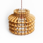 люстра Потолочный подвесной светильник R-Loft FN-DD-008-1 (светлое дерево)