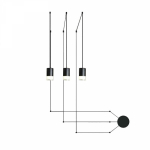 Потолочный подвесной светильник R-Loft DD-227